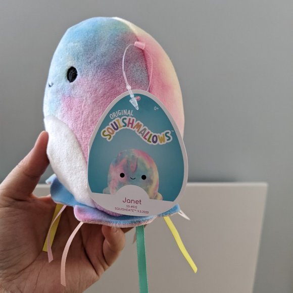 Squishmallows 5" Janet Jellyfish - Picture 2 of 3